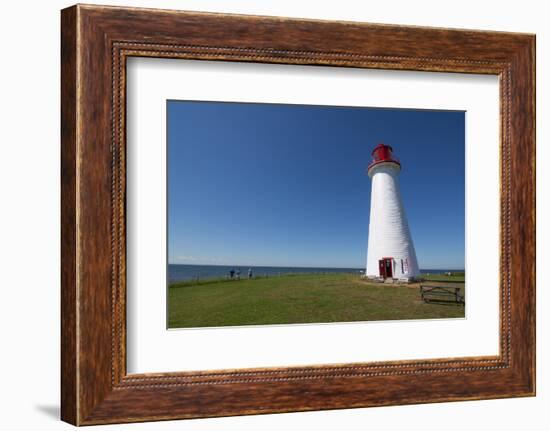 Canada, Prince Edward Island, Oldest Lighthouse Called Prim Point Light Station-Bill Bachmann-Framed Photographic Print