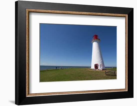 Canada, Prince Edward Island, Oldest Lighthouse Called Prim Point Light Station-Bill Bachmann-Framed Photographic Print