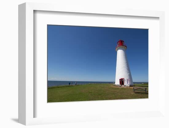 Canada, Prince Edward Island, Oldest Lighthouse Called Prim Point Light Station-Bill Bachmann-Framed Photographic Print