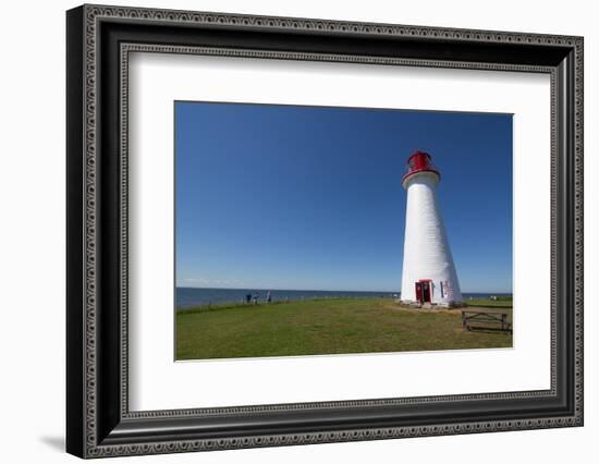 Canada, Prince Edward Island, Oldest Lighthouse Called Prim Point Light Station-Bill Bachmann-Framed Photographic Print