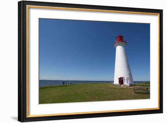 Canada, Prince Edward Island, Oldest Lighthouse Called Prim Point Light Station-Bill Bachmann-Framed Photographic Print