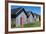 Canada, Prince Edward Island, Prim Point Graphic Beauty of Stacked Lobster Fish Houses-Bill Bachmann-Framed Photographic Print