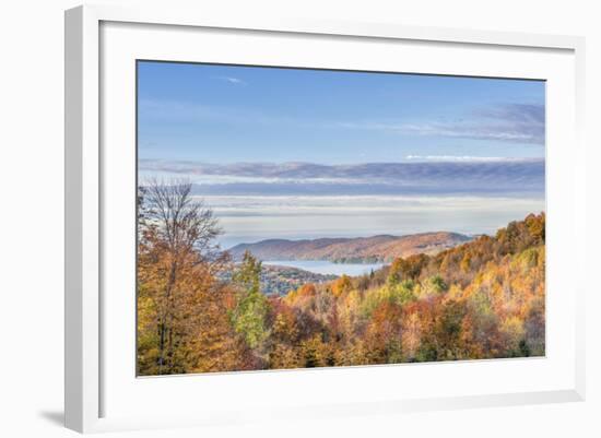 Canada, Quebec, Eastern Townships, Lake Massawippi-Rob Tilley-Framed Photographic Print