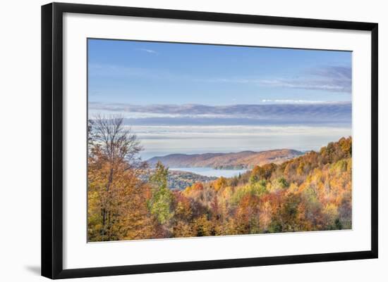 Canada, Quebec, Eastern Townships, Lake Massawippi-Rob Tilley-Framed Photographic Print