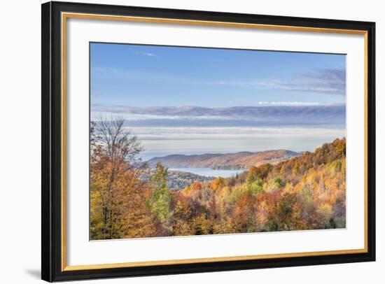 Canada, Quebec, Eastern Townships, Lake Massawippi-Rob Tilley-Framed Photographic Print