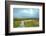 Canada, Quebec, Iles-de-la-Madeleine. Sandy dunes and walkway-Michele Molinari-Framed Photographic Print