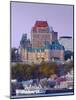 Canada, Quebec, Quebec City, Vieux Quebec or Old Quebec across Saint Lawrence River or Fleuve Saint-Alan Copson-Mounted Photographic Print