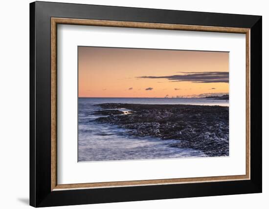 Canada, Quebec, Rimouski. Pointe au Pere, St. Lawrence River-Walter Bibikow-Framed Photographic Print