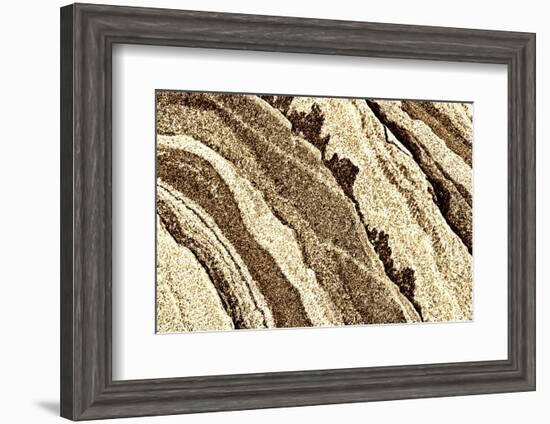 Canada. Rock patterns.-Jaynes Gallery-Framed Photographic Print