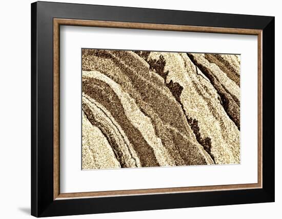 Canada. Rock patterns.-Jaynes Gallery-Framed Photographic Print