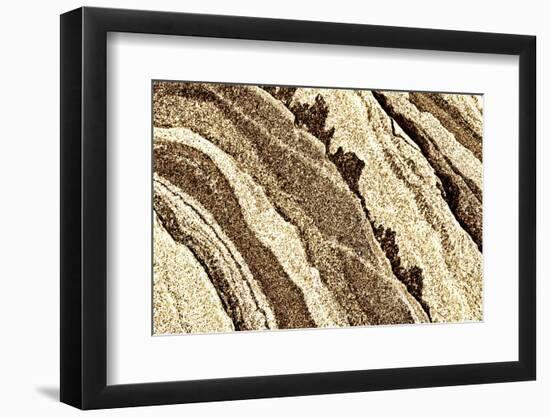 Canada. Rock patterns.-Jaynes Gallery-Framed Photographic Print