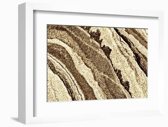 Canada. Rock patterns.-Jaynes Gallery-Framed Photographic Print