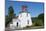 Canada, St. Martins, New Brunswick, White Tourist Lighthouse in Small Fishing and Lobster Village-Bill Bachmann-Mounted Photographic Print