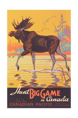 1947 Travel Canadian Pacific Across Canada Vintage Style Travel Poster 24x32