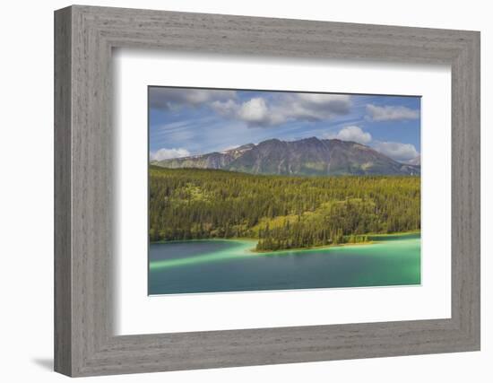 Canada, Yukon, Emerald Lake north of Carcross-Jaynes Gallery-Framed Photographic Print