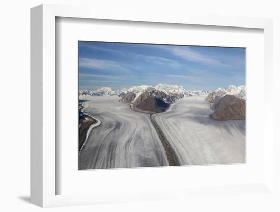 Canada, Yukon, St. Elias Mountains and Kaskawulsh Glacier.-Jaynes Gallery-Framed Photographic Print