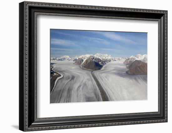 Canada, Yukon, St. Elias Mountains and Kaskawulsh Glacier.-Jaynes Gallery-Framed Photographic Print