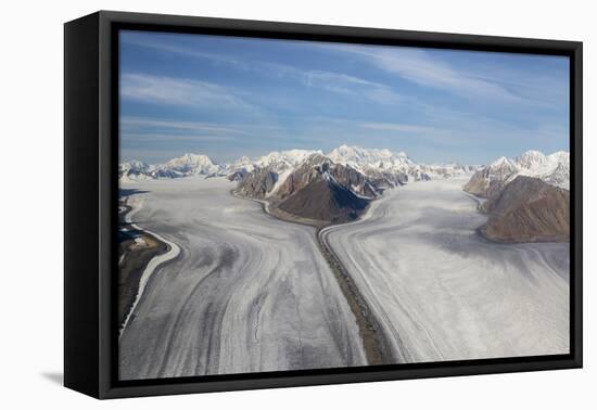 Canada, Yukon, St. Elias Mountains and Kaskawulsh Glacier.-Jaynes Gallery-Framed Premier Image Canvas