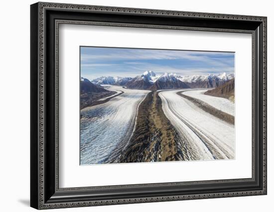 Canada, Yukon Territory, St. Elias Mountains and Kaskawulsh Glacier.-Jaynes Gallery-Framed Photographic Print