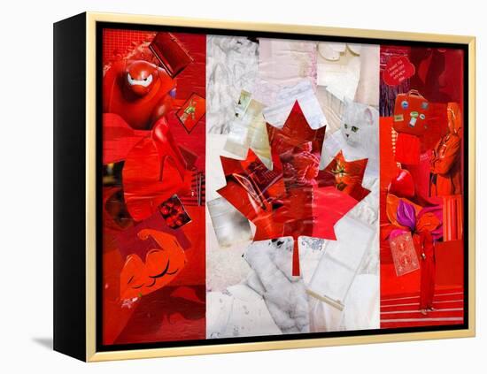 Canada-Artpoptart-Framed Premier Image Canvas