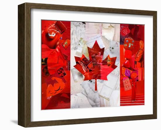 Canada-Artpoptart-Framed Giclee Print