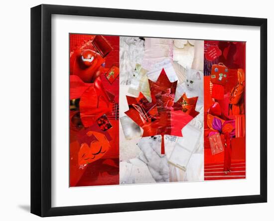 Canada-Artpoptart-Framed Giclee Print