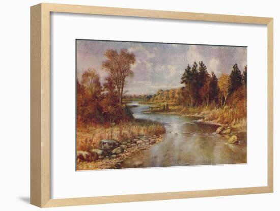 'Canadian Forest Scene', 1924-Unknown-Framed Giclee Print