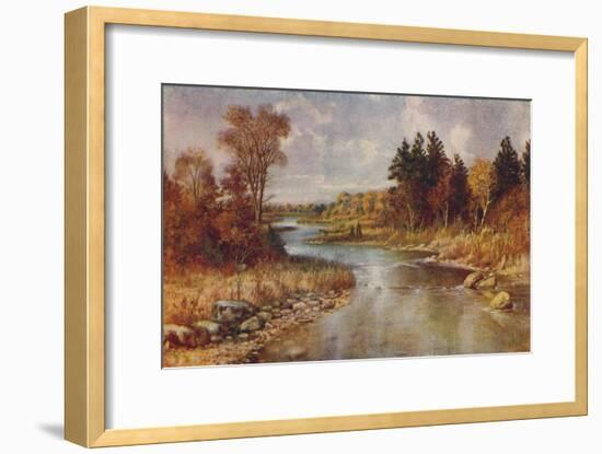 'Canadian Forest Scene', 1924-Unknown-Framed Giclee Print