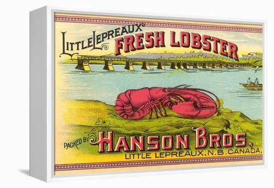 Canadian Fresh Lobster-null-Framed Stretched Canvas