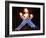 Canadian Ice Hockey Legend Wayne Gretzky as He Lights the Olympic Flame at the 2010 Winter Games-null-Framed Photographic Print