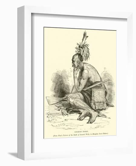 Canadian Indian-null-Framed Giclee Print