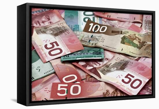 Canadian Money-AddyTsl-Framed Premier Image Canvas