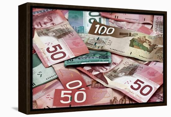 Canadian Money-AddyTsl-Framed Premier Image Canvas