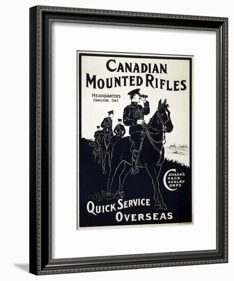 Canadian Mounties-null-Framed Giclee Print