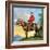 Canadian Mounty-Ron Embleton-Framed Giclee Print