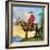 Canadian Mounty-Ron Embleton-Framed Giclee Print