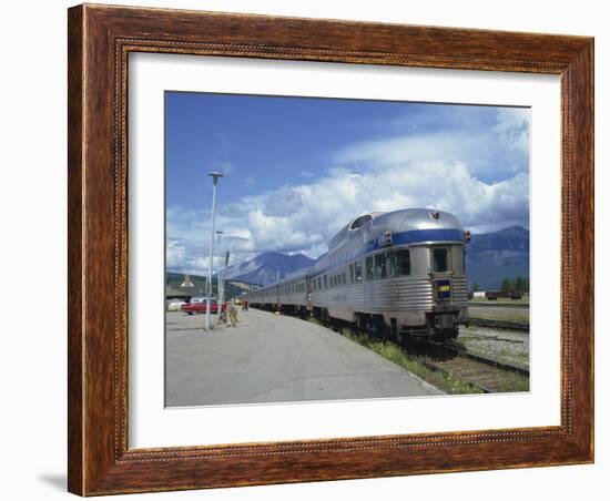 Canadian National Railways, Jasper, Alberta, Canada, North America-Harding Robert-Framed Photographic Print