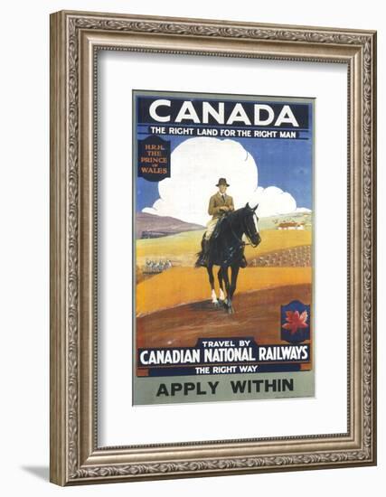 Canadian National Railways Poster-null-Framed Photographic Print