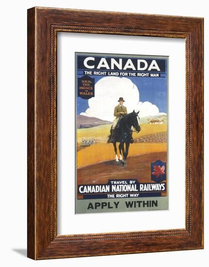 Canadian National Railways Poster-null-Framed Photographic Print