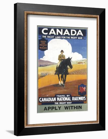 Canadian National Railways Poster-null-Framed Photographic Print