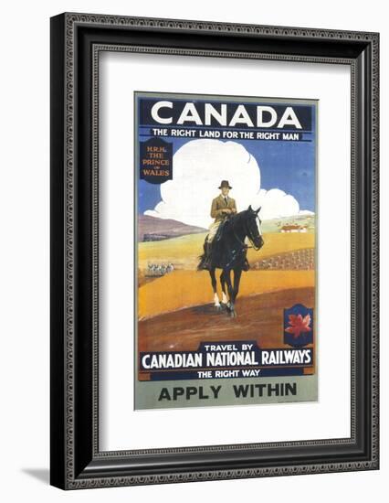 Canadian National Railways Poster-null-Framed Photographic Print