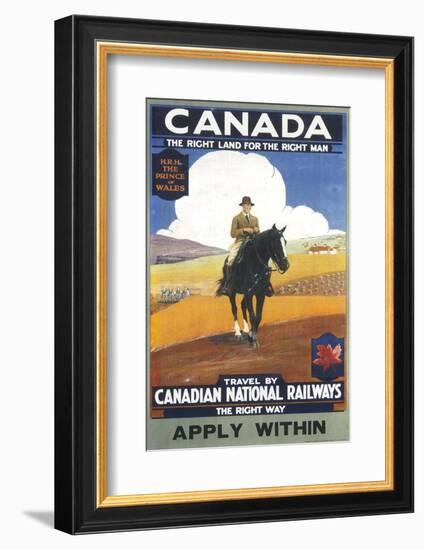 Canadian National Railways Poster-null-Framed Photographic Print