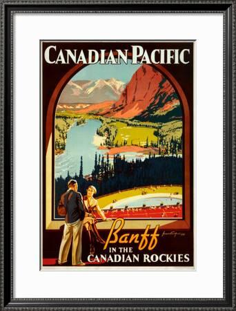 Canadian Pacific Banff Art Print Art Com Canadian Pacific Banff Art Print Art Com