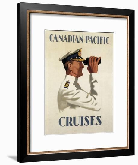 Canadian Pacific Cruises-null-Framed Giclee Print