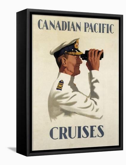 Canadian Pacific Cruises-null-Framed Premier Image Canvas