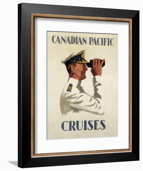 Canadian Pacific Cruises-null-Framed Giclee Print