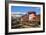 Canadian Pacific Freight Train Locomotive at Banff Station-Neale Clark-Framed Photographic Print