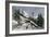 Canadian Pacific Railroad Snowshed at Ross Peak, British Columbia, 1880s-null-Framed Giclee Print