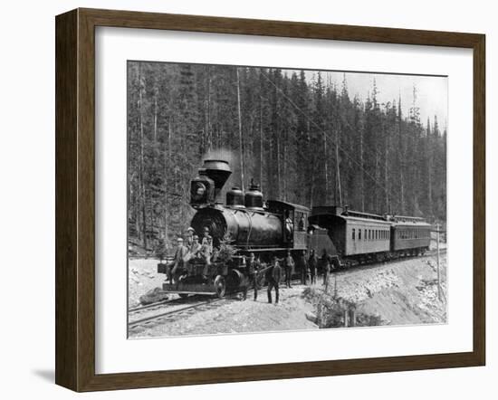 Canadian Pacific Railway Train-null-Framed Photographic Print