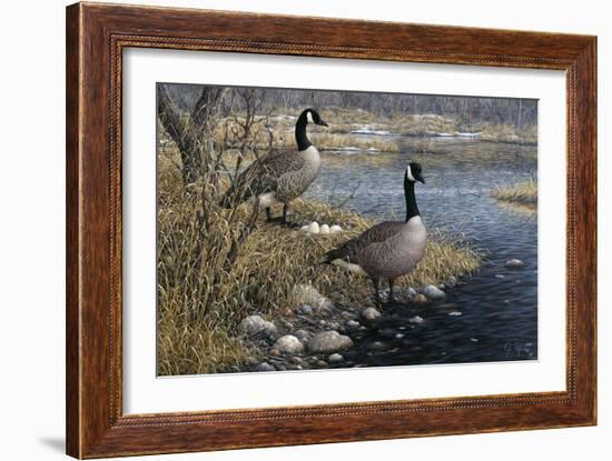 Canadian Pair-Jeff Tift-Framed Giclee Print